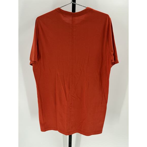Mr Porter Level Orange Cotton-Jersey T-Shirt Size XL - Picture 3 of 4